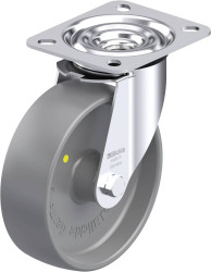 Blickle 743197 LE-PO 125G-ELS Rolka obrotowa z blachy stalowej Średnica koła: 125 mm Maksymalne obciążenie: 150 kg 1 szt