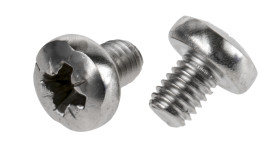 Śruby maszynowe M5 łeb z łbem walcowym soczewkowym Stal nierdzewna długość 6.0mm skok 0.80mm