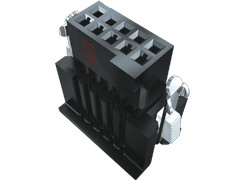 Obudowa złącza zagniatanego 30-pinowe 2-rzędowe raster: 1.27mm Samtec Męski Montaż na kablu ISDF Złącza FFC, złącza