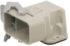 Surface mount housing, size HQ, plastic, cross bow locking, IP65, 1003060000