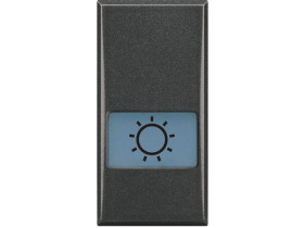 AXOLUTE Klawisz ŚWIATŁO 1 modułowy antracyt HS4921LA LEGRAND