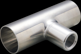 T connector, 25 bar/2.5 MPa, G 1/2, DN40 for process sensors, E43317