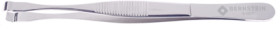 Assembly tweezers, uninsulated, steel, 145 mm, 5-007
