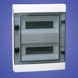 Rozdzielnica hermetyczna modułowa (500V AC ,1000V DC) 2x12 natynkowa IP65 RH-24 36.24