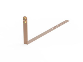 CU uchwyt pod dachówkę l-450 /skręcany/z zaczepem 91003203 ELKO-BIS