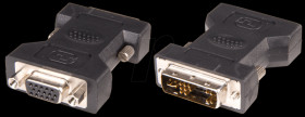 69971 DVI 12+5 male to 15 pin female adapter VGA female