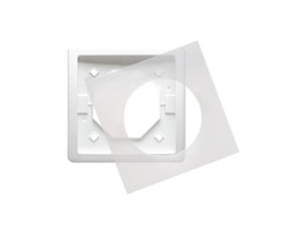 SIMON BASIC STANDARD Ramka 1 pojedyncza z uszczelką IP44 biała BMR1B/11 KONTAKT SIMON