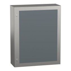 Szafka ścienna rozdzielcza 1000 mm 800 mm 300mm Stal nierdzewna typu 304 Schneider Electric