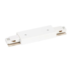 Łącznik Prosty Track Biały 1-Obwodowy + zasilanie centralne ML0715 Milagro