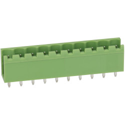 TruConnect 212891 10 Way, 15A 300V, Top Entry Open Header 5mm