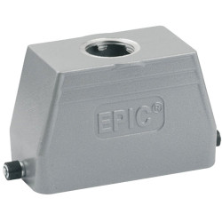 LAPP 19080900 EPIC&#xAE; H-B 16 TG-RO M25 Metal Hood Straight Entry Single Lever