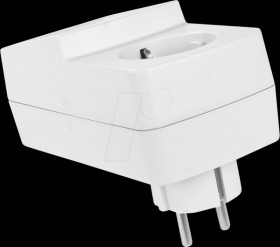 Plug housing, 129 x 65 x 75 mm, IP20, light gray