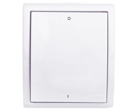 Simon Aquarius Łącznik hermetyczny dwubiegunowy IP54 z podświetleniem biały AQW2L/11