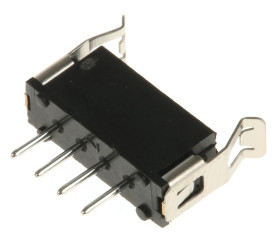 Wtyk PCB 4-pinowe raster: 2.0mm -rzędowe HARWIN Przewlekany 3.0A 120.0 V.