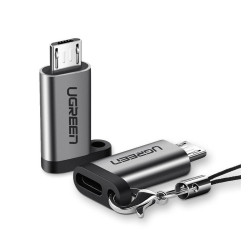 Adapter USB - Wtyk MicroUSB Gniazdo USB-C, przejściówka UGREEN 50590