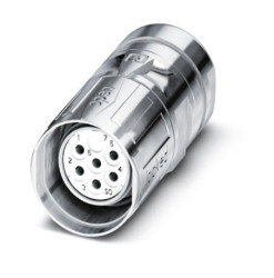 Złącze wielostykowe przemysłowe 9-pinowe M23 Montaż na kablu Gniazdo Phoenix Contact