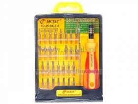Komplet wkrętaków 32 części + rączka JK-6032
