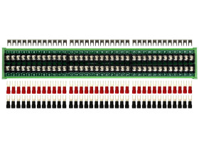 DIN Rail Mount 20Amp 2x36 Position Barrier Terminal Block Module