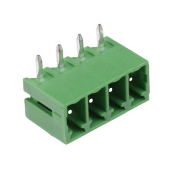 4-Way 3.81mm Right Angle Closed Header 8A 300V