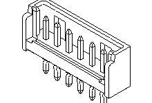 Molex Listwa kołkowa, męska, do wbudowania, standardowa 532901480 1 szt. paleta