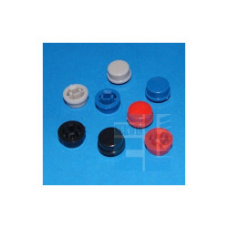 KLAWISZ MIKROPRZYCISKU TM118 B CZERWONY OKRĄGŁY