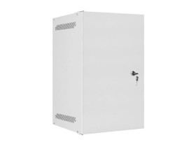 SZAFA INSTALACYJNA RACK WISZĄCA 10 9U 280X310 SZARA DRZWI METALOWE LANBERG (FLAT PACK)