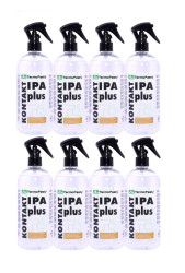 8 for 7 - 99.8% Isopropyl Alcohol Kontakt IPA Plus - 500ml Plastic Bottle with Atomizer