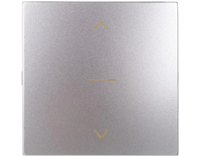 Simon 54 Klawisz do przycisku żaluzjowego SZW1KM srebrny mat DKZW1K/43