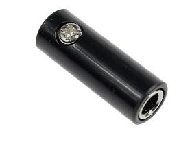 Gniazdo bananowe na kabel AL2318 czarne