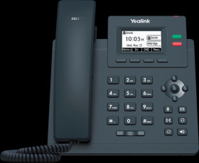 SIP-T31G VoIP corded telephone, black