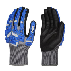 Rękawice robocze rozmiar: XL materiał: HPPE rozmiar 15, Nylon, Włókno stalowe zastosowanie: Ochrona przed przecięciem,