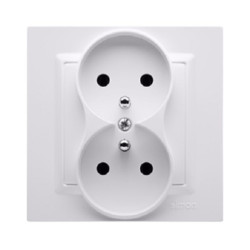 SIMON10 biały CGZ2/11 Gn. podw zu kpl. ! KONTAKT