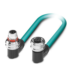 Kabel Ethernet Cat5 długość 300mm Z zakończeniem Phoenix Contact Poliuretan