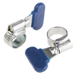 Opaska zaciskowa średnica wew 9.5 → 12mm ślimakowa RS PRO Stal miękka ocynkowana szerokość 9.5mm