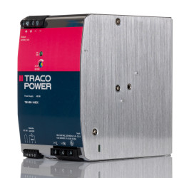Zasilacz szyny DIN U wy 48V dc I wy 10A U we 85 → 264V ac TRACOPOWER 480W