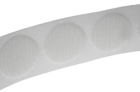 Taśma na rzep typu haczyk szerokość 22mm, typu: haczyk Biały Velcro długość 5m Kółka