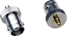 Adapter MCX BKL Electronic 0416316 złącze męskie MCX - złącze żeńskie BNC 1 szt.