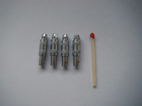 LEMO FAA.00.250 Wtyk miniaturowy COAX 50 Ohm 1 pin