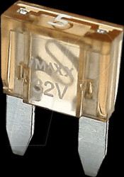 F7005 Fuse miniOTO 5A 32VDC beige