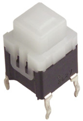 Klosz do przycisku dotykowego SPST 100 mA przy 14 V DC Przewlekany