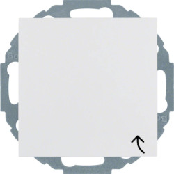S.1/B.3/B.7 Glas Gniazdo SCHUKO z pokrywą z podwyższoną ochroną styków śnieżnobiały połysk 47448989