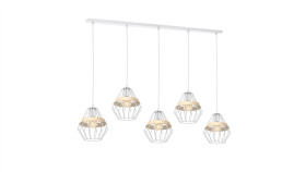 Lampka Stołowa Sargan Z Witrażowym Kloszem Do Pomieszczeń W Stylu Retro...