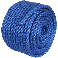 Sealey PR1030 10mm x 30m Polypropylene Split Film Twisted Rope, Blue