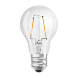 Żarówka LED E27 A60 2W = 25W 250lm 2700K Ciepła 320 Filament Ściemnialna OSRAM SUPERSTAR