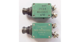 2TC2-5 Klixon 5A circuit breaker - Texas