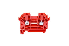 Złączka szynowa 2-przewodowa 2,5 mm2 czerwony V0 ZUG-2,5 A11-A137