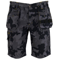 Stanley STW40058-204 Hanley Holster Shorts Black Camouflage Waist 34in