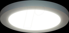 23166 LED flush mounted fixture, 12 W, 800 lm, 3000 - 6000 K, 55 - 125
