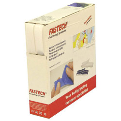 FASTECH B16-STD000010 Hook-and-loop Tape Sew-on 10m x 16mm White