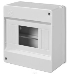 Rozdzielnica modułowa 1x6 natynkowa IP20 MINI S-6 (PE+N) 2306-00